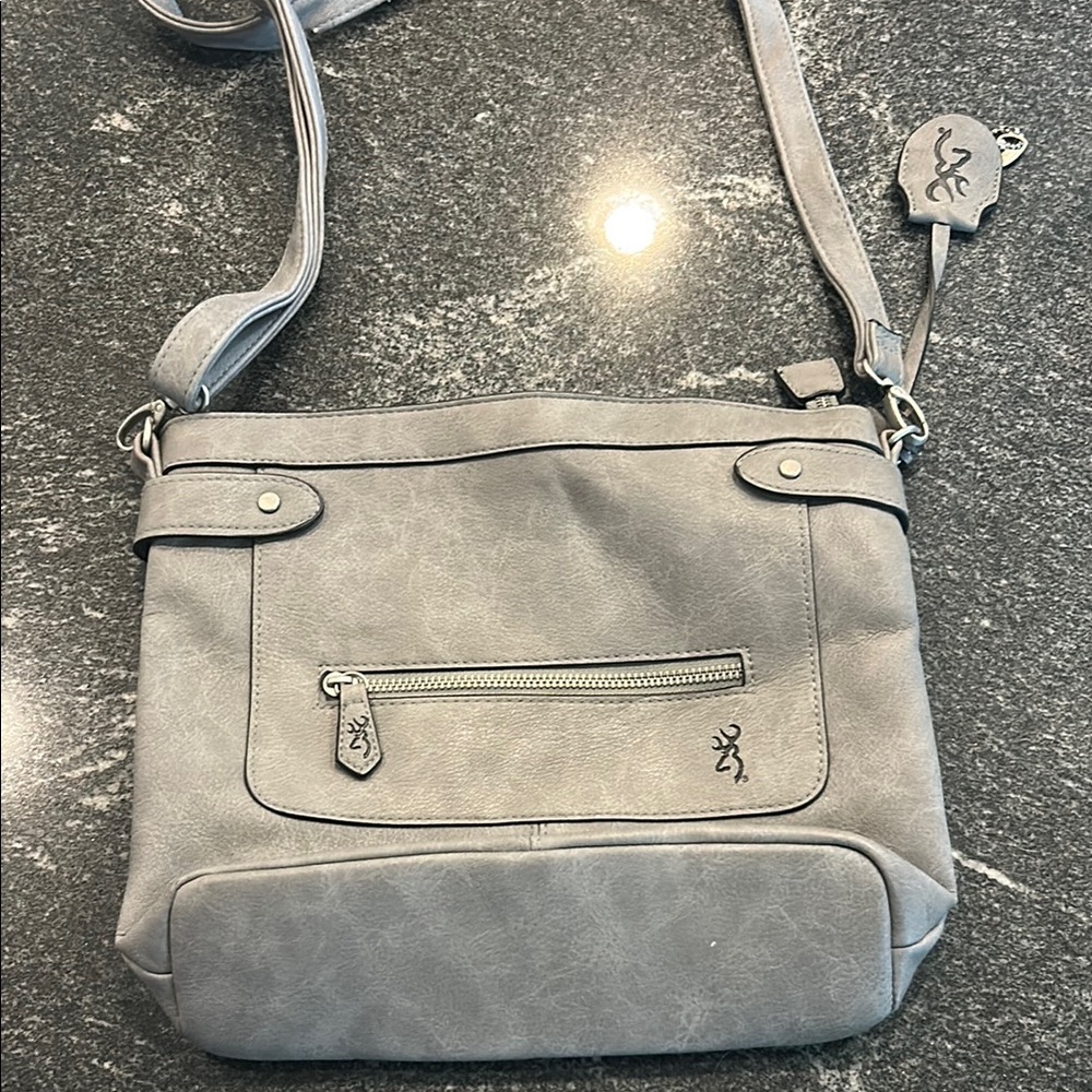 Browning Gray Concealed Carry Crossbody Bag